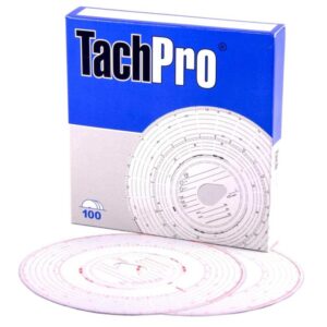 Tachpro Tachodisc Charts (Box Of 100) 125Km
