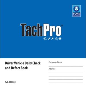 Tachodisc Tachpro Vehicle Defect Log Book