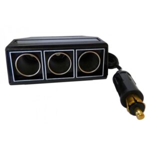 HTC 3-Way Socket With Din Plug 10A   12/24V