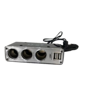 All Ride 3-Way Socket (5A) + 2 X USB (3.1A)   12/24V