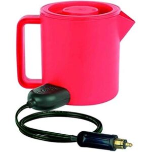 Moonraker Classic Red Kettle With Din Plug Red  24V