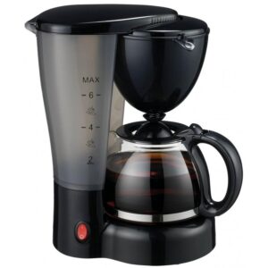 HTC 6-Cup  250W Coffee Maker Black  24V