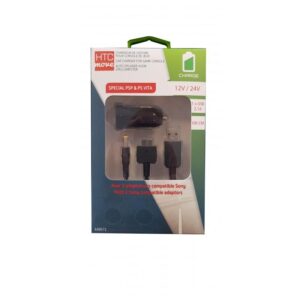 HTC Vehicle Charger For Sony Psp & Ps Vita 2.1A   12/24V