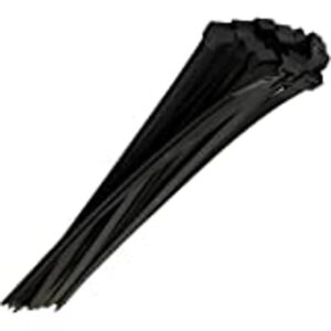 Mercury Long Black Cable Ties
