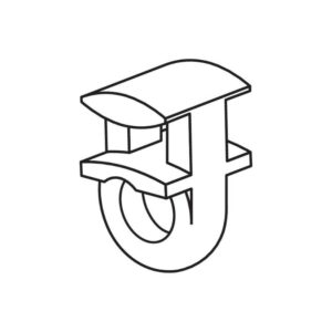 Lampa Truck Curtain Hooks - Pack Of 25 (G8)