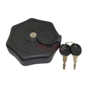 HTC 80mm Locking Fuel Cap Black