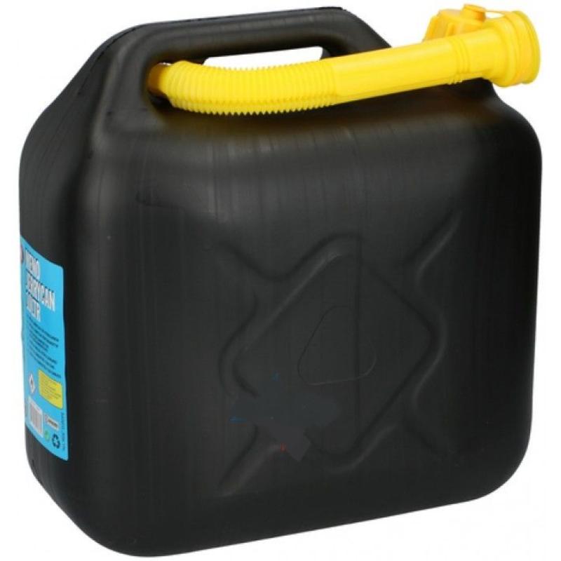 All Ride Mk2 5 Litre Plastic Fuel Can - Black