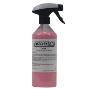 Chrome Pink One Step Cleaner & Dressing 500ml