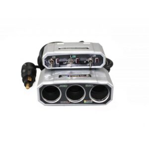 All Ride 3-Way Socket With Switches / Din Plug   12/24V