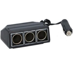 All Ride Triple Lighter Socket Adaptor 12A   12/24V