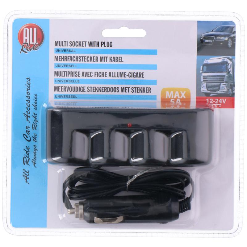 All Ride Quad Lighter Socket Adaptor   12/24V - Image 2