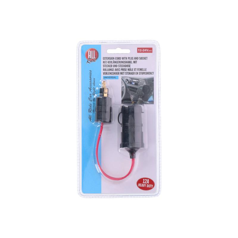 All Ride Din Plug To Single Socket 12A   12/24V - Image 2