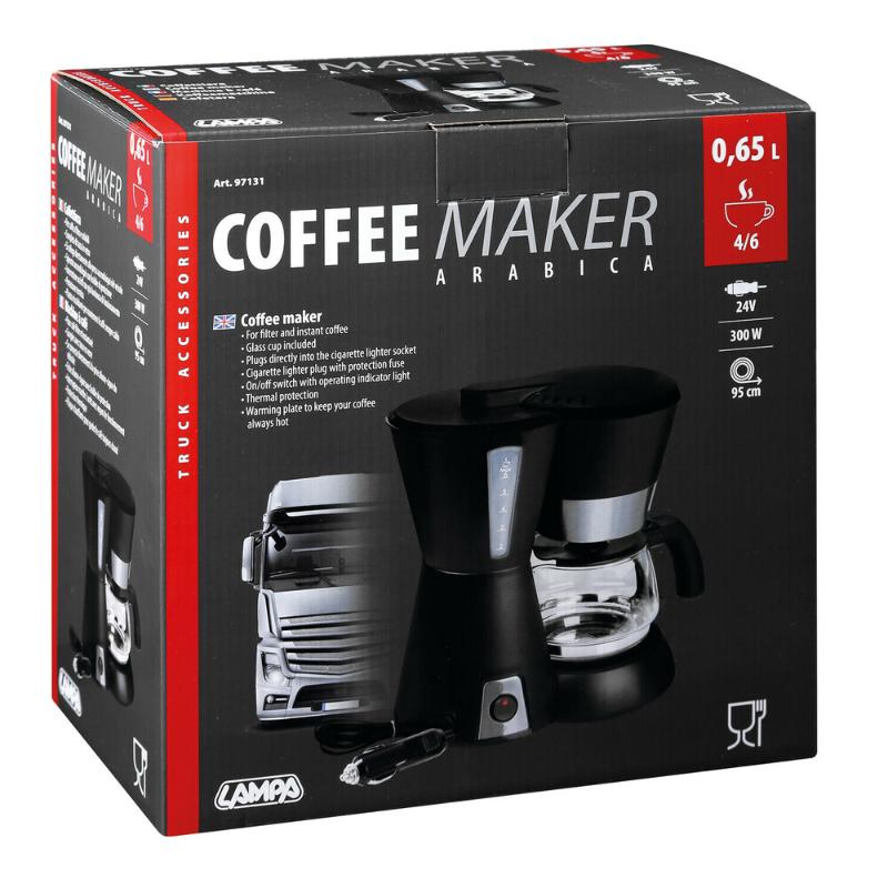 Lampa 6-Cup 300W Coffee Maker Black  24V - Image 2