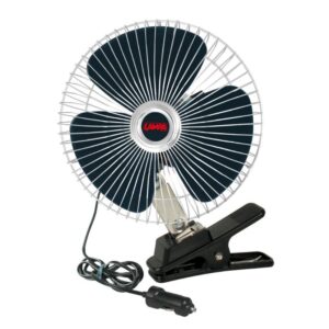 Lampa 8 Chrome  Fan With Clamp   24V