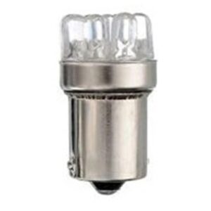 All Ride 149 5-Led Bulb (Ba15S) Blister - White Twin Pack White  24v