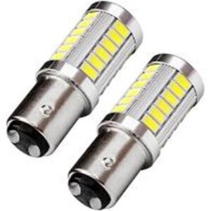 All Ride 334 19-Led Bulb (Bay 15D) Blister White -Twin Pack White  24v