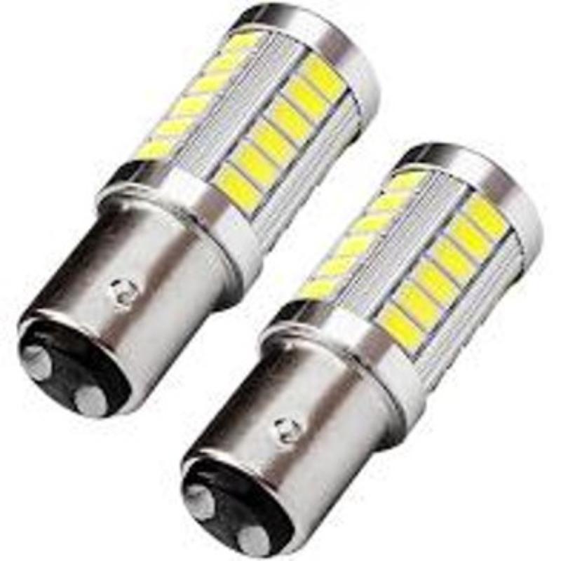 All Ride 334 19-Led Bulb (Bay 15D) Blister White -Twin Pack White  24v