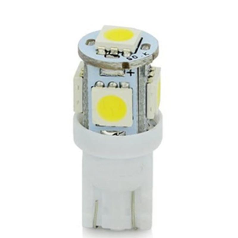 All Ride 505 3-Led (T10 Plastic Wedge Base) White- Twin Pack White  24v