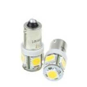 All Ride 249 4-Led Bulb (Ba9S) Blister Blue- Twin Pack Blue  24v