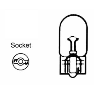 All Ride 508 (1.2W) Capless Bulb Twin-Pack 24v