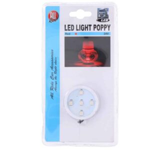 All Ride Red 5-Led Base For Liquid Air Freshener 24V