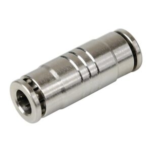 Lampa Metal Straight 6mm 25 Bar Quick Connector (D4)