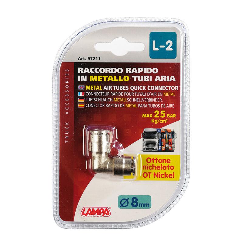 Lampa Metal Right Angle Quick Connector)