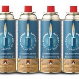 Summit Gas For Single Burner Gas (F61/B) Stove - 7 Pack. Supplied as 7x4  packs.