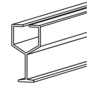 Lampa Truck Curtain Rail Track- 6 X 133Cms Per Pack
