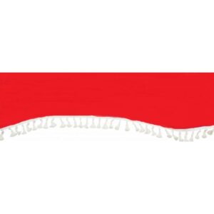 HTC Windscreen Fringe Red
