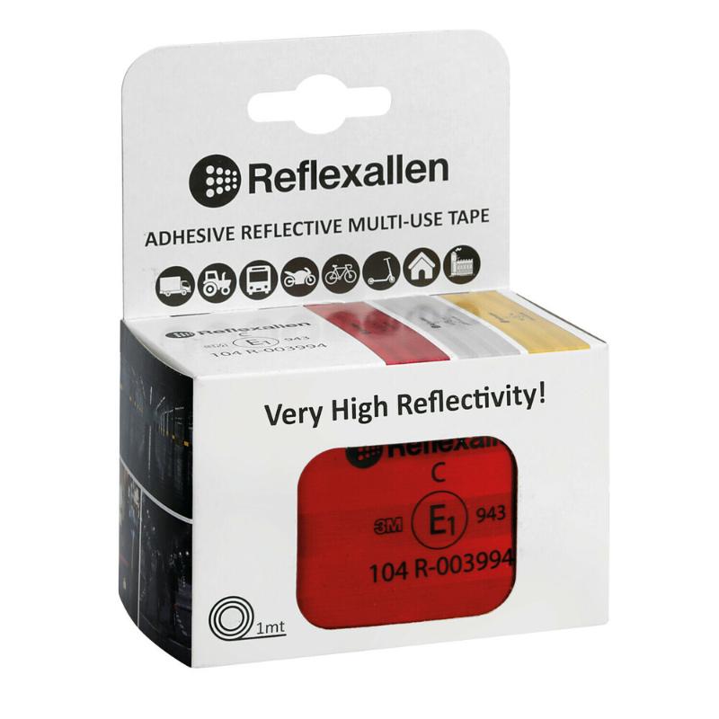 Lampa Red Reflective Tape 100 x 2.5cm - Image 2