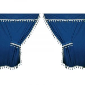 Lampa  Premiere, microfibre truck curtain set Blue