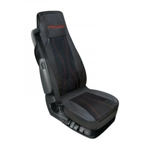 Lampa  Luana, Skeentex and suede fabric truck seat cover Black-Red