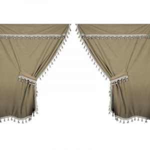Lampa  Premiere, microfibre truck curtain set Beige