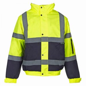 Supertouch  HI-Vis Bomber Jacket Yellow 4XL