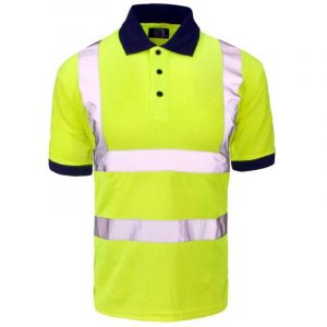 Supertouch  HI-Vis Polo Shirt Yellow 4XL