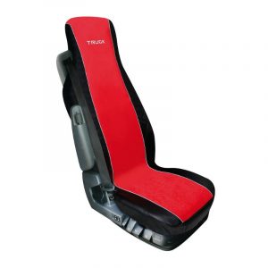 Lampa  Elisa-2, polyester/Skeentex truck seat cover Red