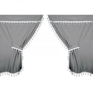 Lampa  Premiere, microfibre truck curtain set Grey