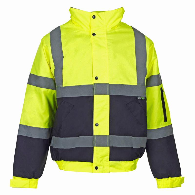 Supertouch  HI-Vis Bomber Jacket Yellow 4XL