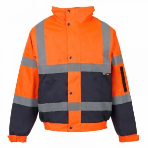 Supertouch  HI-Vis Bomber Jacket Orange L