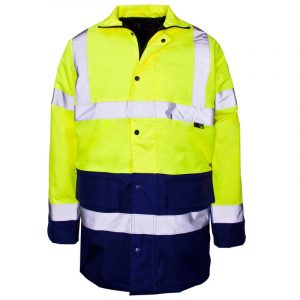 Supertouch  HI-Vis Parka long Jacket  2XL