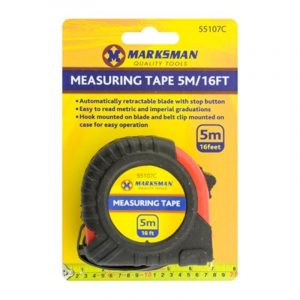 5mtr Measuring Tape with belt clip