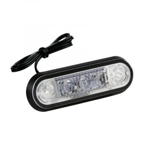 LAMPA 12/24V Flush Mount Green LED Light