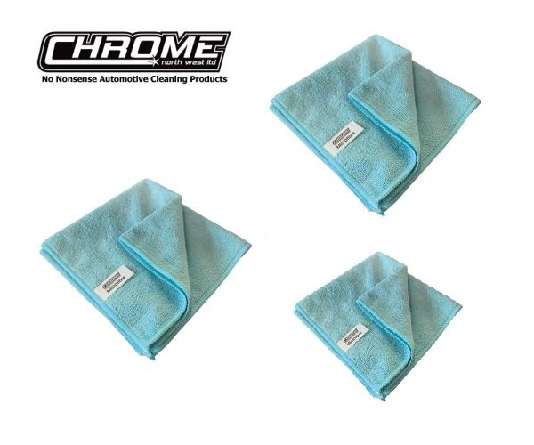 Glass Cloths 3-Pack Blue