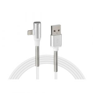 LAMPA "APPLE" 2 IN 1 CHARGER WITH EARPHONE ADAPTER
