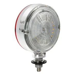 RED & WHITE FIXED OR FLASHING 56 LED MARKER LIGHT 12/24V