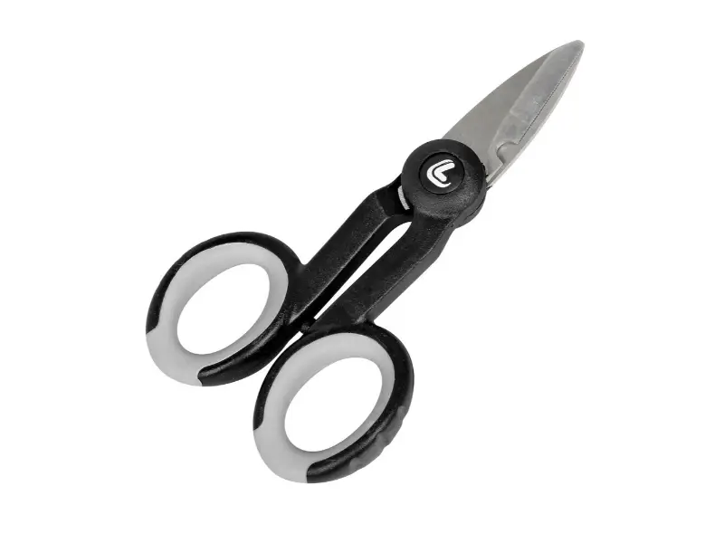 HEAVY DUTY SCISSORS INTEGRATED WIRE STRIPPER 140MM