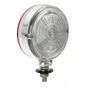 RED & WHITE FIXED OR FLASHING 56 LED MARKER LIGHT 12/24V