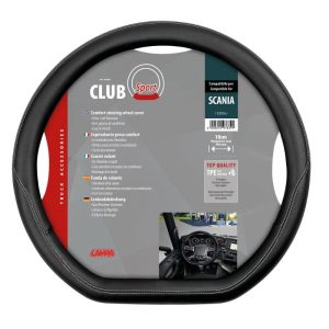 LAMPA "CLUB" PREMIUM FLAT BOTTOM SCANIA SERIES 7 STEERING WHEEL COVER