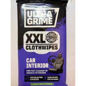 ULTRA GRIME CAR INTERIOR XXL CLOTH WIPES